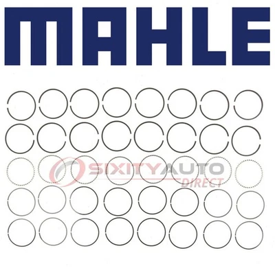 MAHLE Engine Piston Ring Set for 1980 Dodge Mirada 5.9L V8 - Cylinder Block  xc - Image 1 of 4