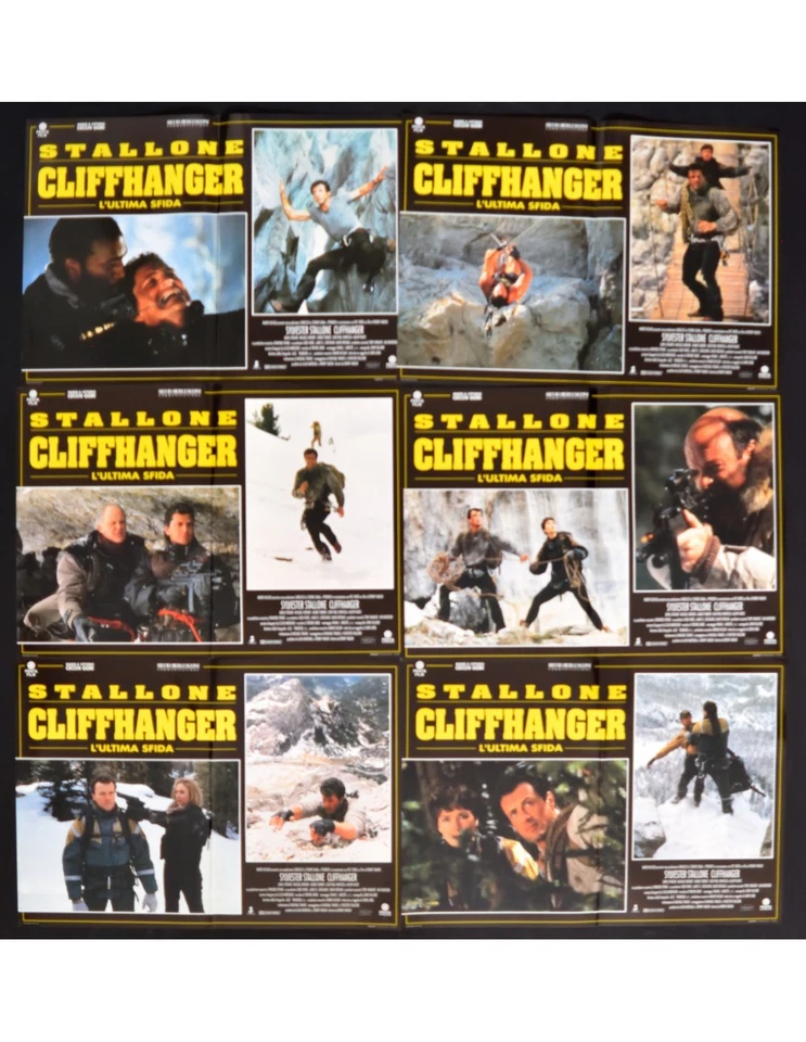 fotobuste CLIFFHANGER sylvester stallone rocky rambo rooker lithgow linn F421 - Bild 1 von 1