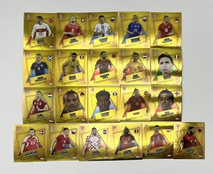 Topps Euro 2024 Germany Set 21 figurine GOLD SP NON Firmate - Foto 1 di 1
