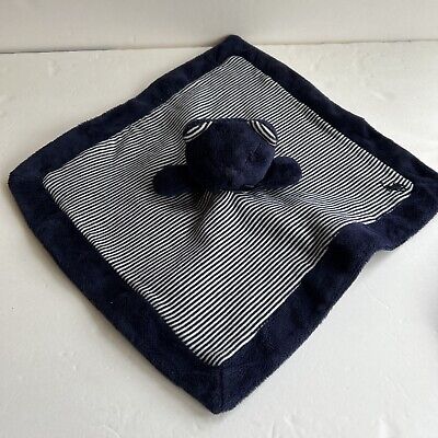 Ralph Lauren Plush Lovey Bear Baby Security Blanket Blue White Stripes 12 X 12” • 22.50€