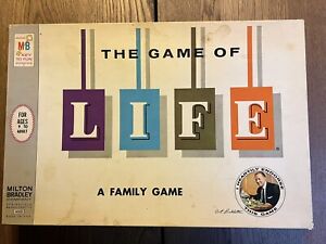 THE GAME OF LIFE Board Game 1960 Complete Art Linkletter Milton Bradley Vintage