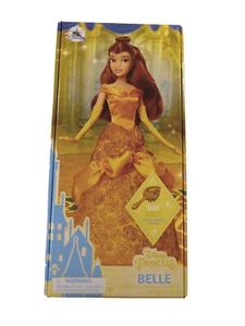 Belle Classic Doll With Brush 11 1/2" - Beauty and the Beast - Disney Store - Picture 1 of 7