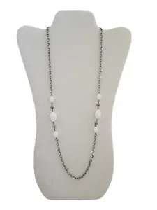 Vintage SARAH COVENTRY 1976 "Summer Flirt" PLASTIC BEAD & CHAIN NECKLACE - Picture 1 of 6