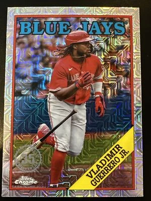 2023 Topps '88 Topps Silver Pack Chrome #T88C9 Vladimir Guerrero Jr. - Image 1 of 2