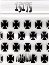 100 PACK BLACK CHOPPER CROSSES 15175 Apple Zip Baggies 1.5x1.75" MINI BAGS