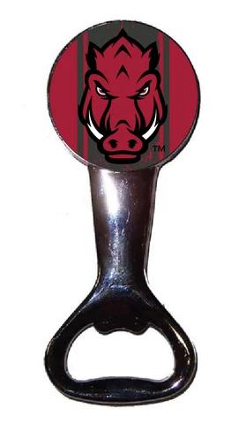 ARKANSAS BOTTLE OPENER MAGNET-ARKANSAS RAZORBACKS BOTTLE OPENER-NEW FOR 2016 Cover