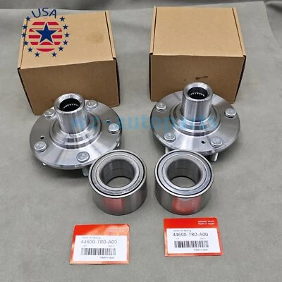 New ！2 Front Wheel Hub Bearing Kits For 2012-2015 Honda Civic DX EX 1.8L 1.5L US Foto 1 de 4
