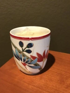 NEW RALPH LAUREN RED PAGODA FILLED VOTIVE CANDLE 2.75" - Picture 1 of 6