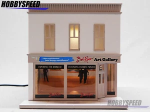 LIONEL BOB ROSS ART GALLERY BUILDING O GAUGE scenery structure train 2429080 NEW - Picture 1 of 10