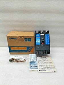 TERASAKI TEMBREAK XS100NS CIRCUIT BREAKER 3 POLE 15A FPM 41-20960 - Picture 1 of 11
