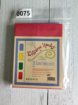 Envelope Stacks 20 Card Envelopes brights - Image 1 of 2