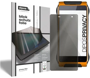 2x Displayschutzfolie für Homtom HT20 Pro Sichtschutzfilter 2-fach Schutz dipos - Bild 1 von 7