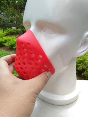 Spiderman Mouth Faceshell Non-Toxic Breathing Soft Rubber Spider-man Half Mask - Image 1 of 4