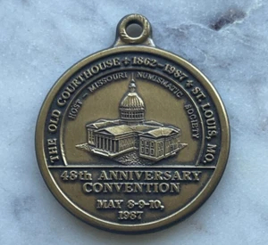 1987 CSNS Central States Numismatic Society 48th Convention Bronze Token - B1 - Picture 1 of 2