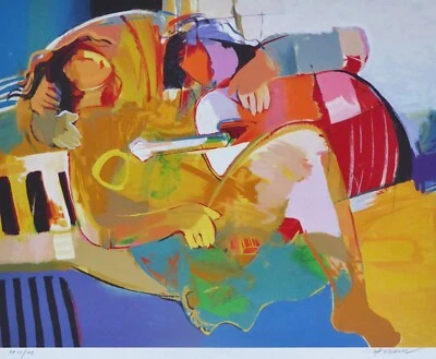 Hessam Abrishami DESIRE Hand signed Serigraph AP 13/40 COA - Image 1 of 4