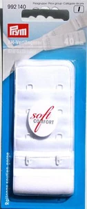Sujetador Extensiones 40MM 3 x 2 Gancho Individual Ajustable Blanco Extensión - Bild 1 von 1