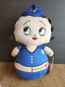 Betty Boop Police Officer Plush Stuffed Toy Kellytoy with Tags - Picture 1 of 12