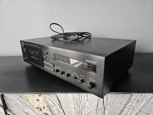 Yamaha KX-250 Natural Sound Stereo Cassette Deck Power Tested Only Vtg Player - Picture 1 of 13
