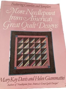 More Needlepoint from America's Great Quilt Designs Amish to Asian. FREE SHIPPIN - Picture 1 of 12