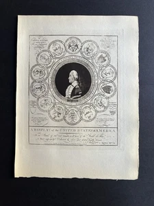 Fotograbado Groliers Original George Washington 1904 425 Ejemplos - Imagen 1 de 5