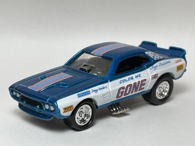 Johnny Lightning "COLOR ME GONE" ROGER LINDAMOOD'S DODGE CHALLENGER Funny Car - Immagine 1 di 4