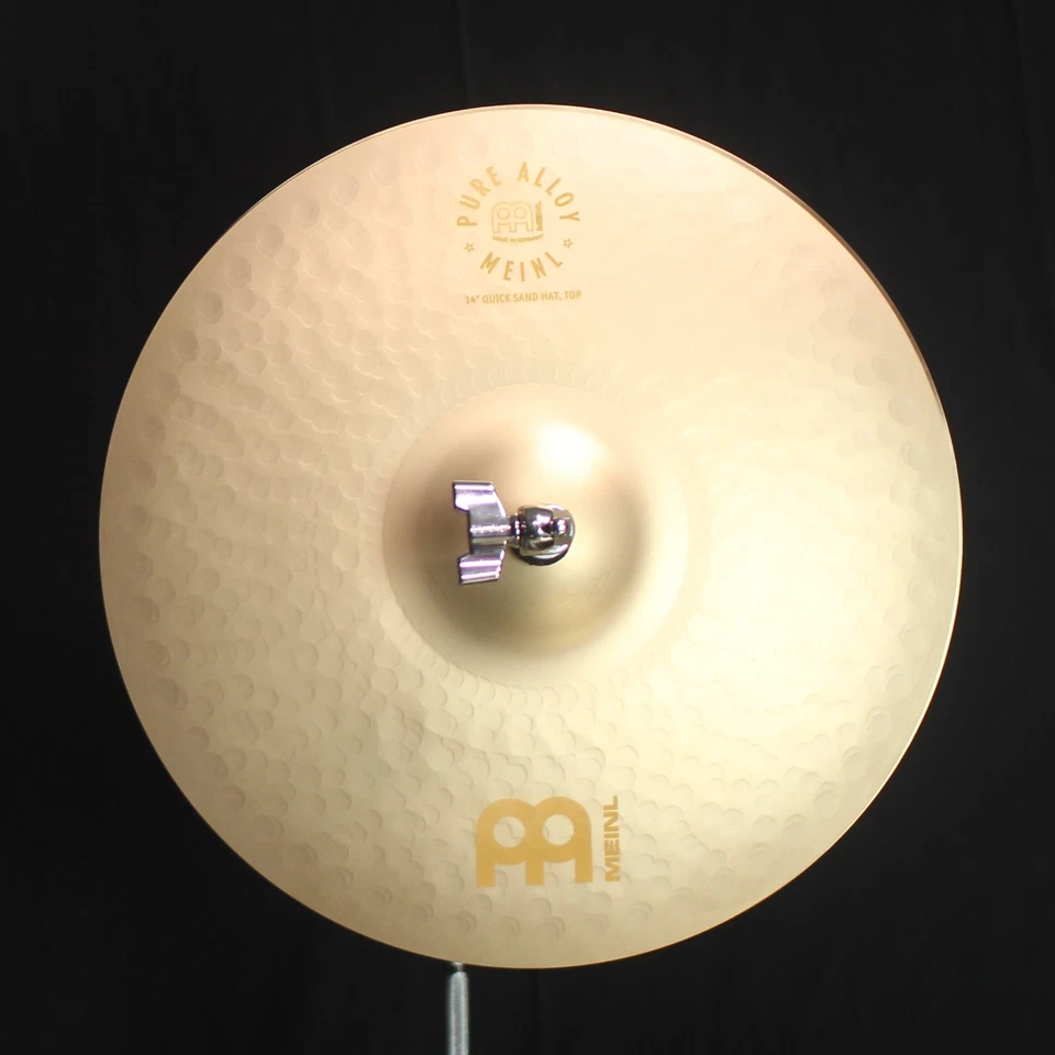 Sombreros de arena rápida de aleación pura Meinl 14" - 998 g/883 g (video demostración) Foto 1 de 1