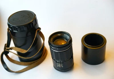 Jupiter 135mm f4.0 Lens USSR made Vintage. #338 - Image 1 of 3