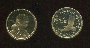 2002-S NATIVE AMERICAN DOLLAR PROOF (V808) - Bild 1 von 1