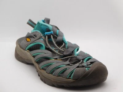 Sandálias esportivas femininas Keen Whipser calçado externo biqueira ajustável tamanho 9 - Imagem 1 de 4