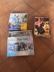 Puzzle 200 Pezzi Frozen E Star Wars - Foto 1 di 1