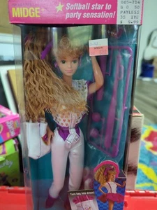 Barbie All Stars MIDGE #9360 Vintage 1989 Original Box Doll-Mint Box-NRFB - Picture 1 of 24