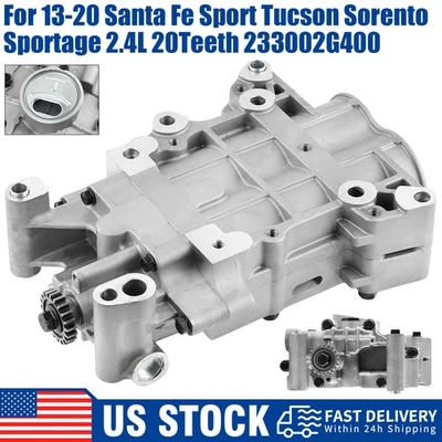 Engine Oil Pump For 2013-2016 Hyundai Santa Tucson 2013-2018 Kia Sorento 2.4L — 第 1/4 张图片