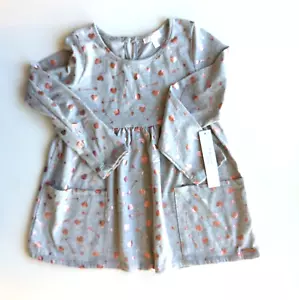 Tahari Jersey Strick Party Tunika Top Herzen Pfeile Metallic Schimmer Mädchen Gr. 6 NEU - Bild 1 von 10