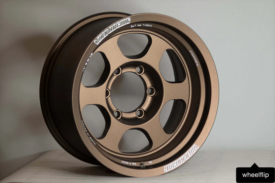 (set of 4) Volk Racing TE37XT M-Spec 16x8 -20 6x139.7 Bronze - Image 1 of 1