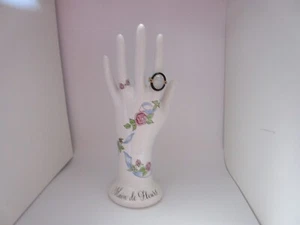 Gems En Vogue 925 NH Rainbow Moonstone Deco Gemstone Ring Size 6.5 ~ 9.0 grams - Picture 1 of 16