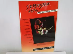 Superstar Hits A-B-C Musik für Anfänger Songbook Klavier Gitarre Gesang 80er - Bild 1 von 7
