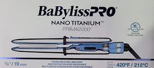 BaByliss Prima2000 Flat Iron BABSS2000 MiniFlat Iron 3/4'' Open Box - Picture 1 of 9