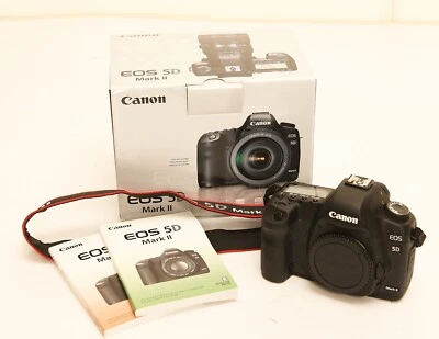 Cámara digital Canon EOS 5D Mark II 21,1 mega píxeles SLR - negra (solo cuerpo) ¡¡BONITA!!! Foto 1 de 4