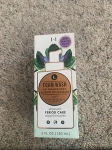 L. Foam Wash Intimate Vaginal Skin Cleanser - Feminine Period Care 6 oz - Picture 1 of 6