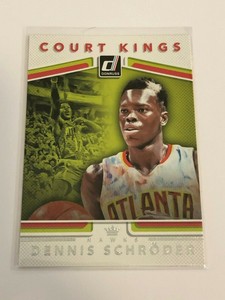 2017-18 Donruss Basketball Court Kings - Dennis Schroder - Atlanta Hawks