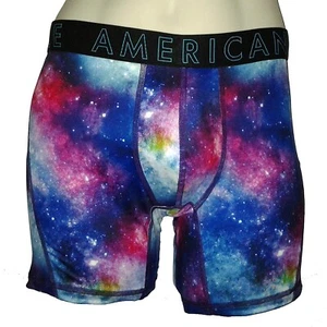 NUEVO CON ETIQUETAS CALZONCILLOS BOXER AMERICAN EAGLE OUTFITTERS PARA HOMBRE 6" SPACE FLEX AZUL AEO - Imagen 1 de 1