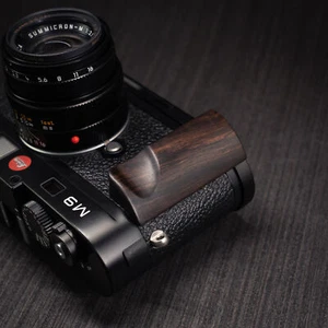 Empuñadura de mango en L de madera base de aleación de aluminio para cámara Leica M8 M9 M8,2 MM Me220 - Imagen 1 de 51