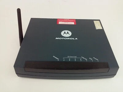 Motorola Broadband DSL Router 4 Port Cayman 3300 Series - Image 1 of 4