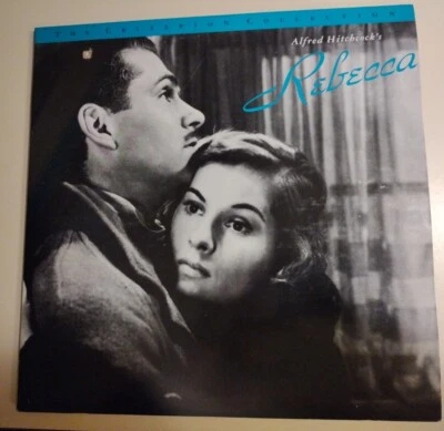 Alfred Hitchcock's REBECCA NEW 1990 Criterion 3-Disc LASERDISC Box Set CAV #98 Foto 1 de 4