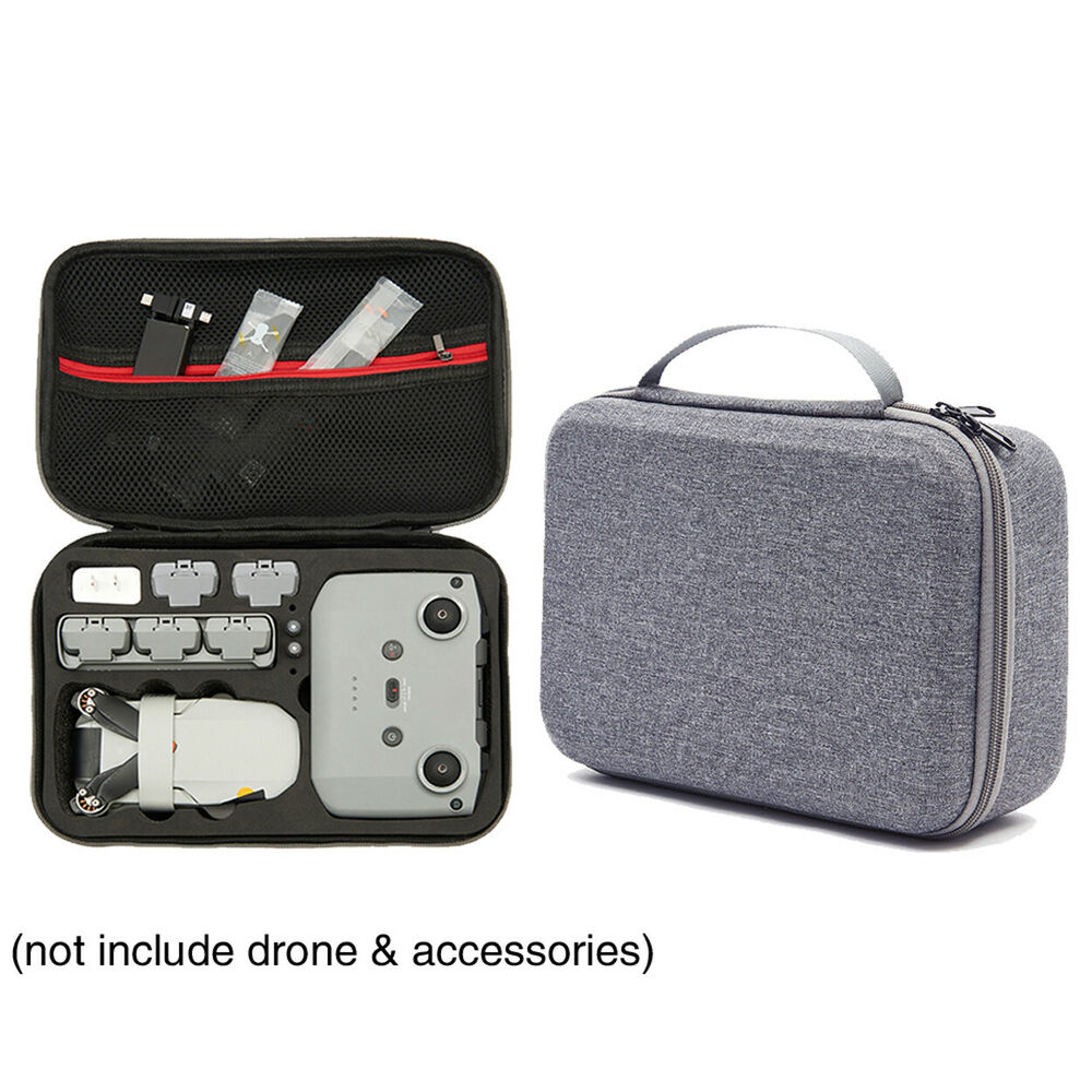 US Travel Carry Case Storage Bag For DJI MAVIC Mini 2 Drone Controller Batteries