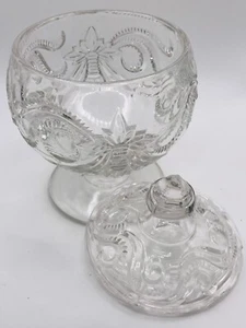 Crystal Glass Bowl With Lid, Household/decorative - Picture 1 of 4