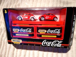 Matchbox "Coca Cola" VW (2 Pack) Series (1962-1998) Target Exculsive "New" - Picture 1 of 1