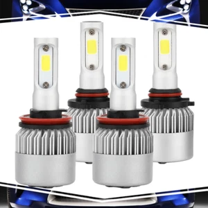 For Chevrolet Trax 2018 2 Pairs 6000K 9005+H11 Headlight Bulb - Picture 1 of 12