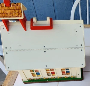 Casa escolar Fisher-Price Small People vintage - solo escuela - Imagen 1 de 10