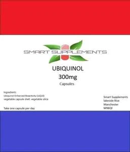 UBIQUINOL 300mg capsules produce energy heart health Reduces fatigue - Picture 1 of 1